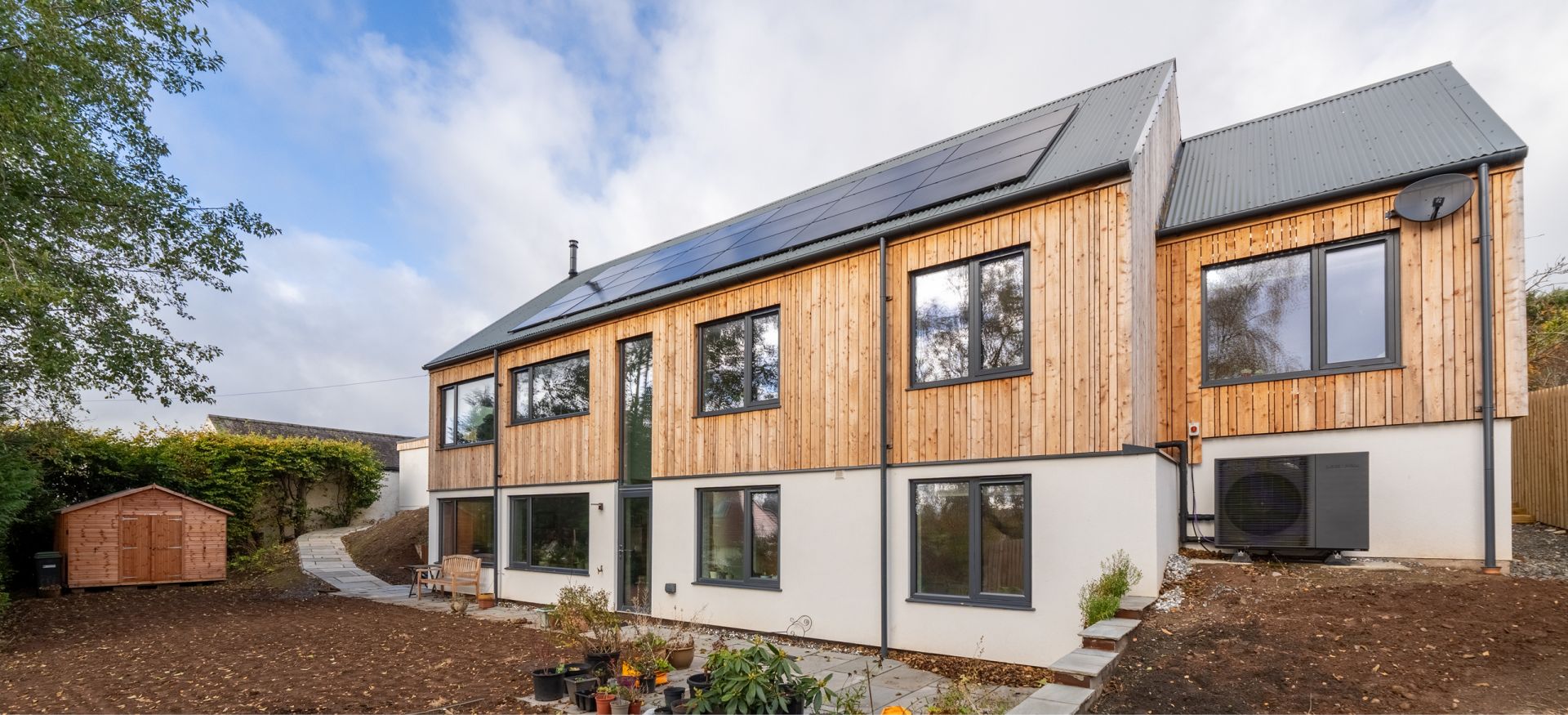 Exterior of Kiloran residential new build project