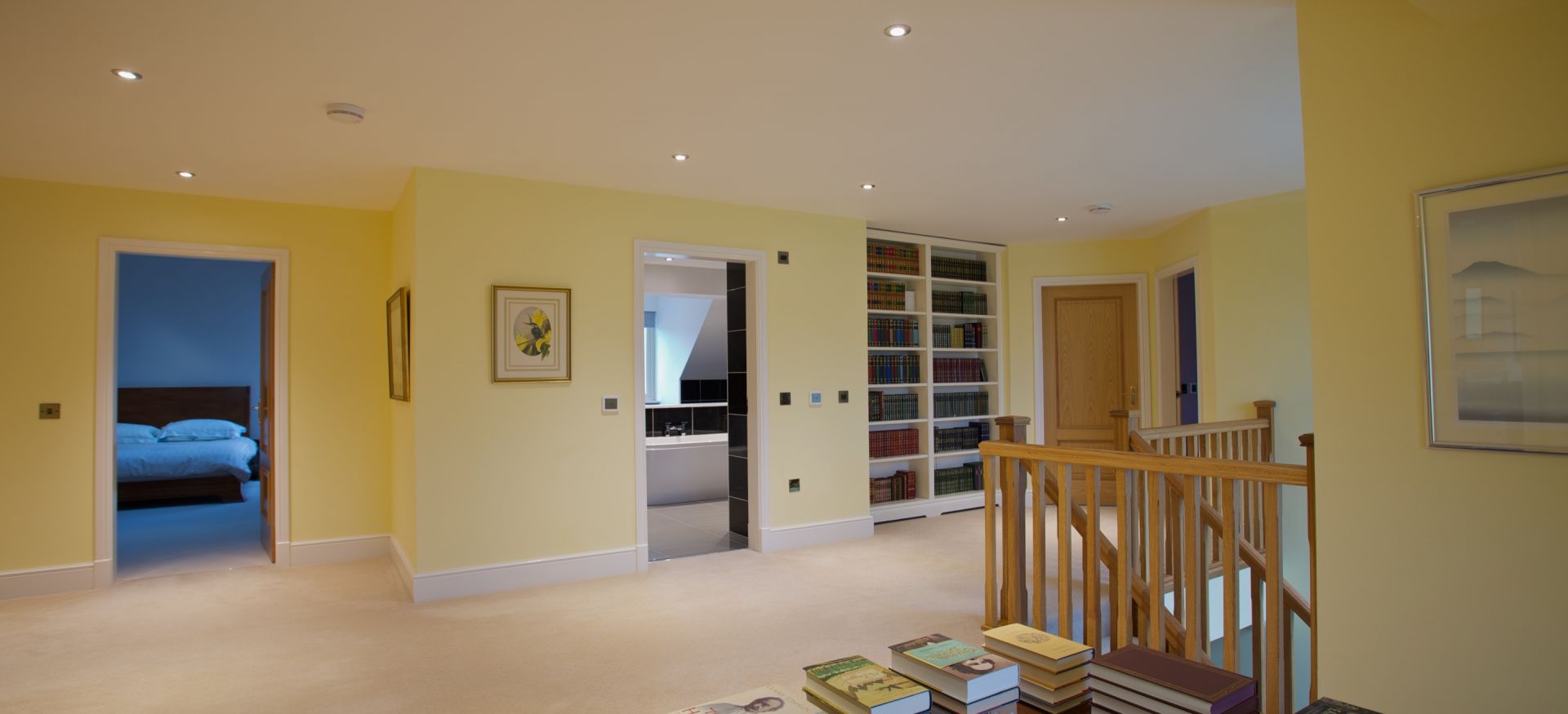 Expertly finished interiors. 
