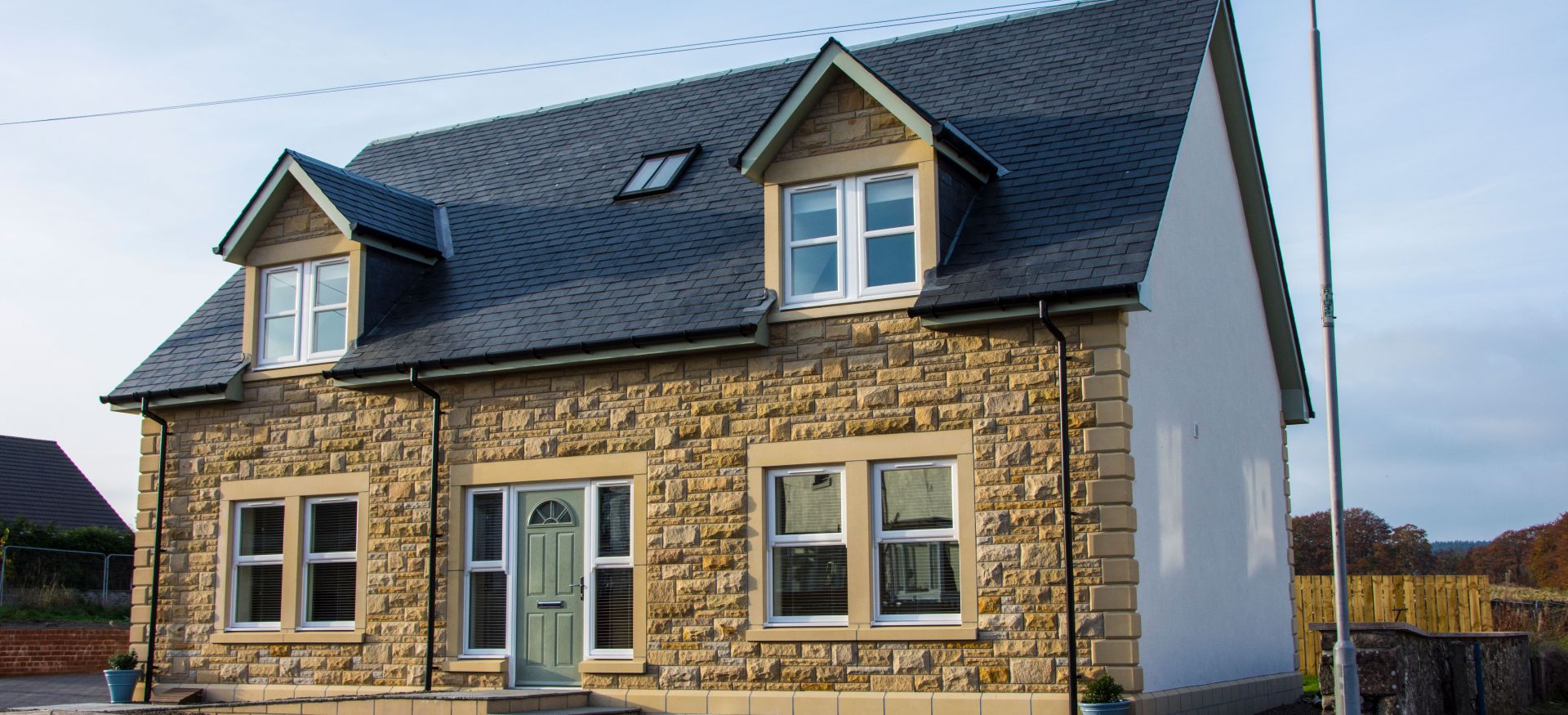 3-bedroomed property finished to an exceptional standard. 