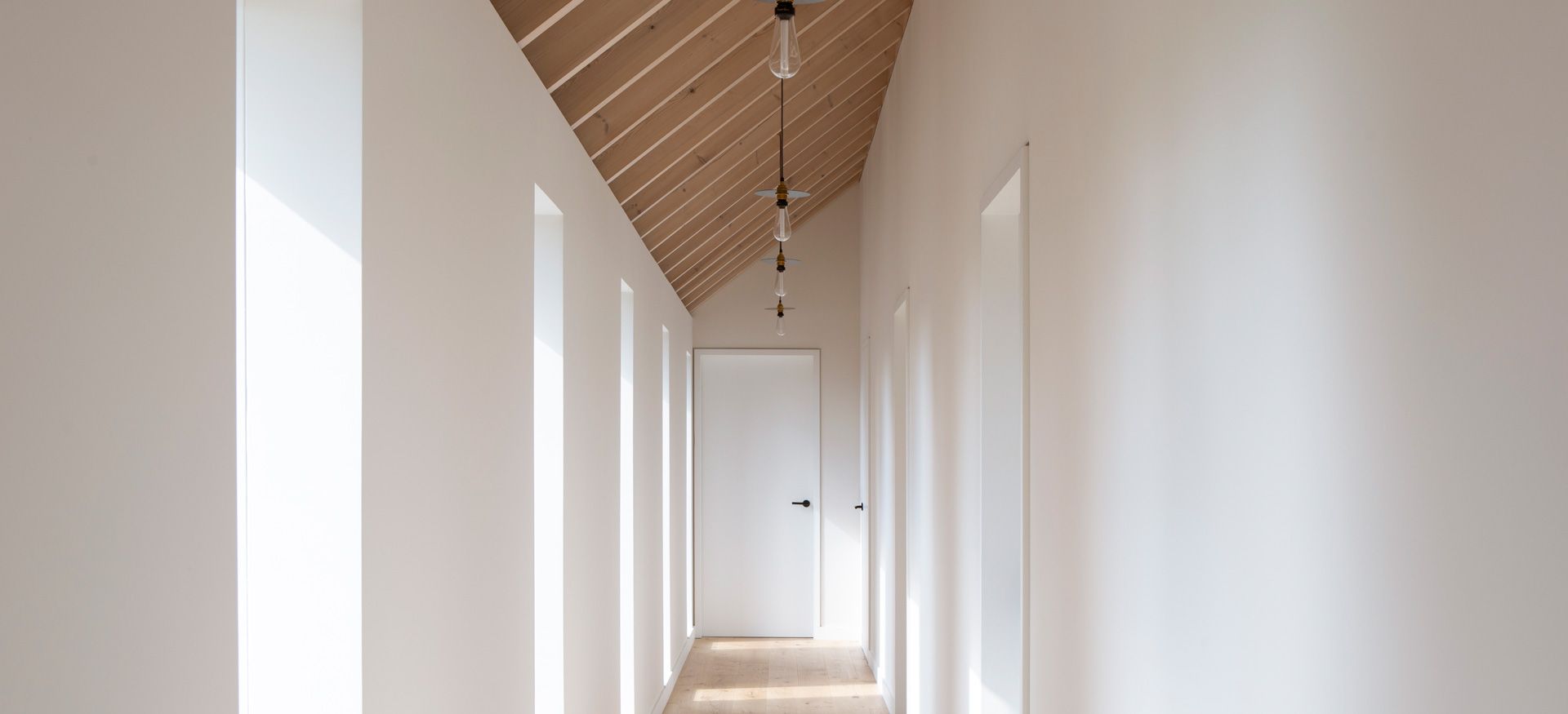 Clean lines and great use of natural materials