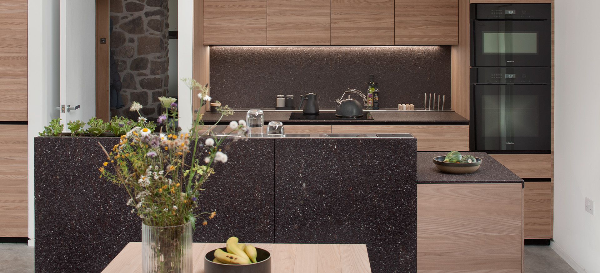 Functional kitchen.