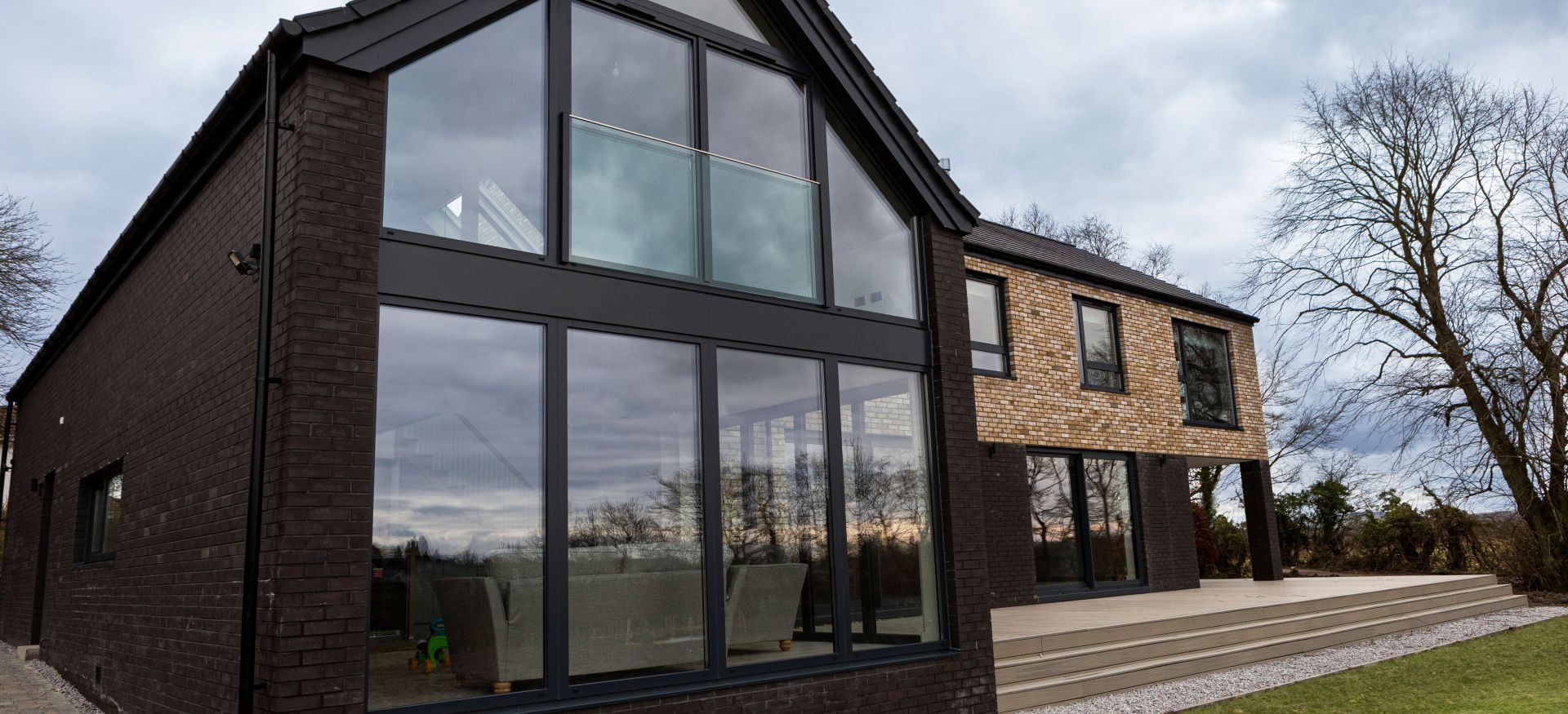 Extensive use of Velux. 