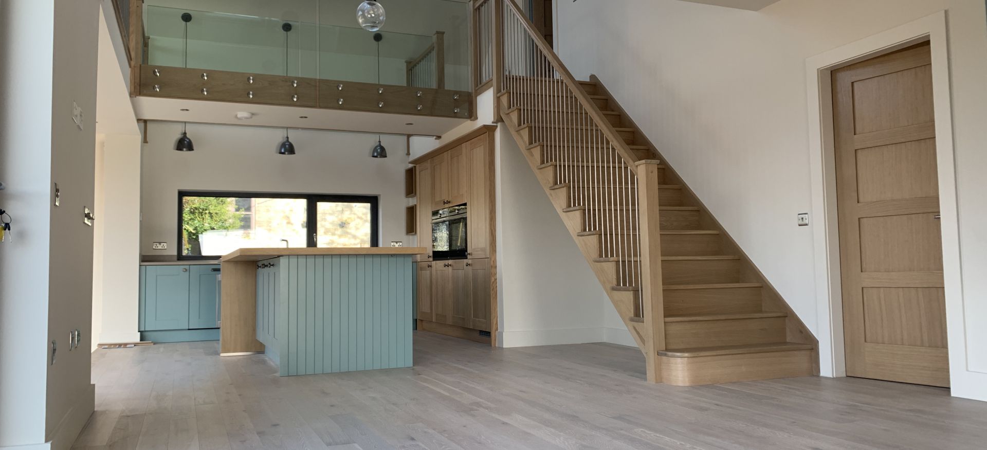 Light and airy throughout. 