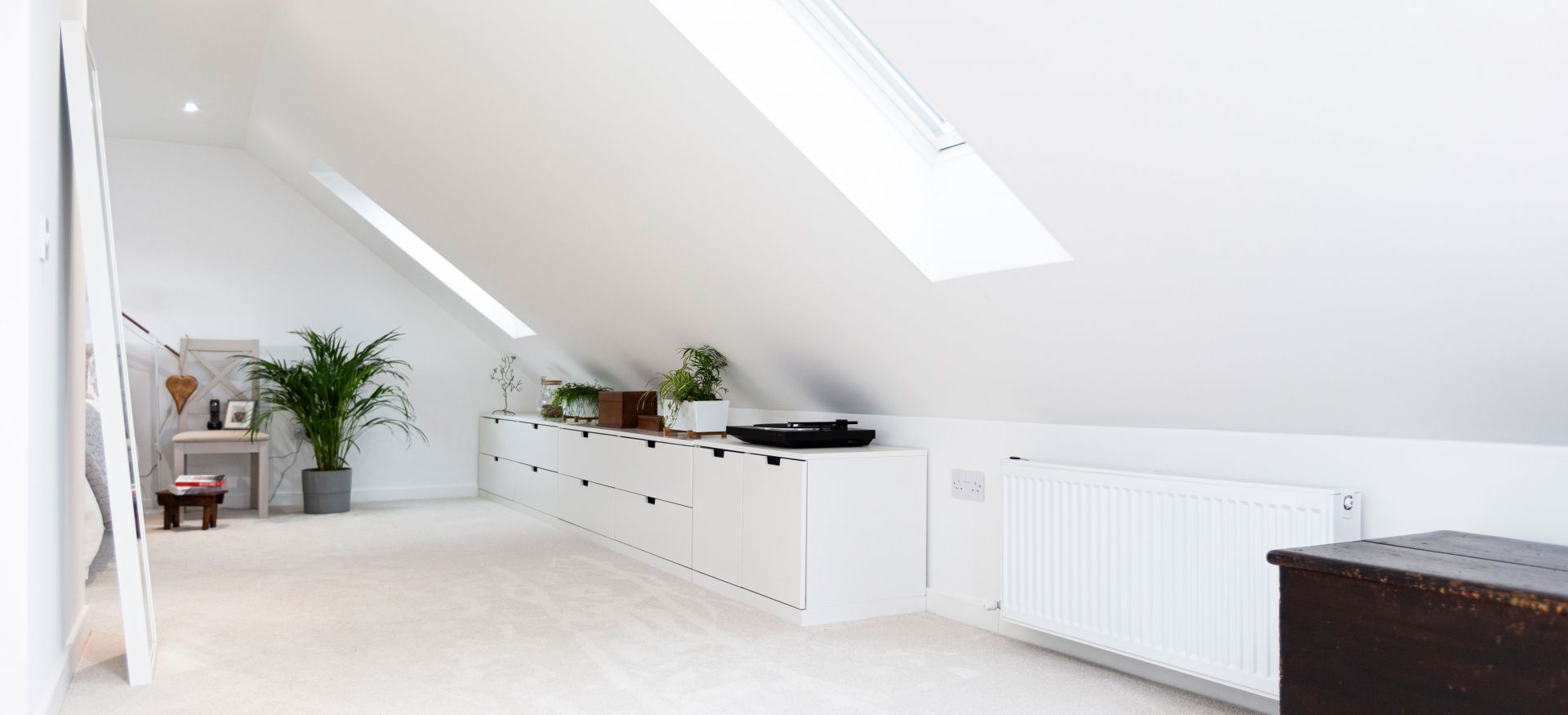 Large attic conversion. 